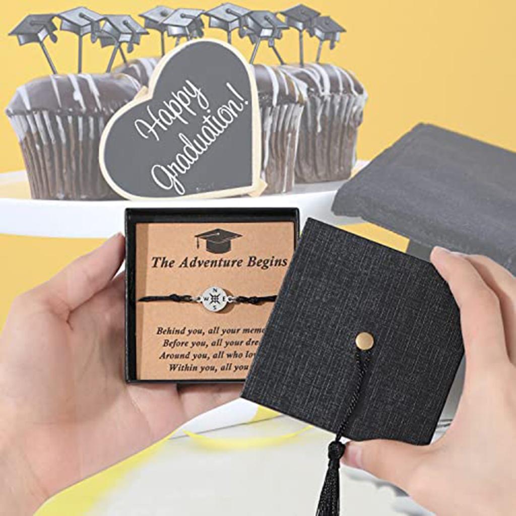 Minimalist And Creative Bracelet For Graduating Students, Men's And Women's Handstrings, High Grade Weaving Bracelet With Gift Box