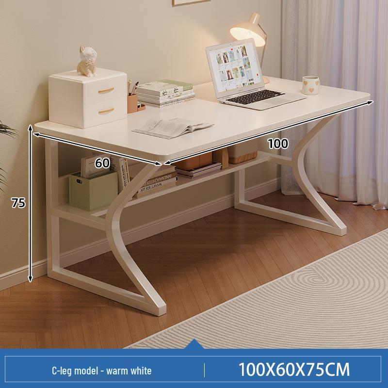 Modern Computer Desk for Home or Office - Simple Study, Gaming, or Bedroom Desk