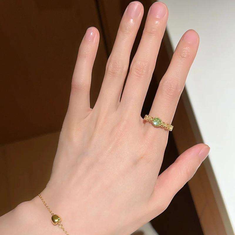 Flower Finger Butterfly Ring Women Hand Ornament Jewelry Fashion Gift Decoration