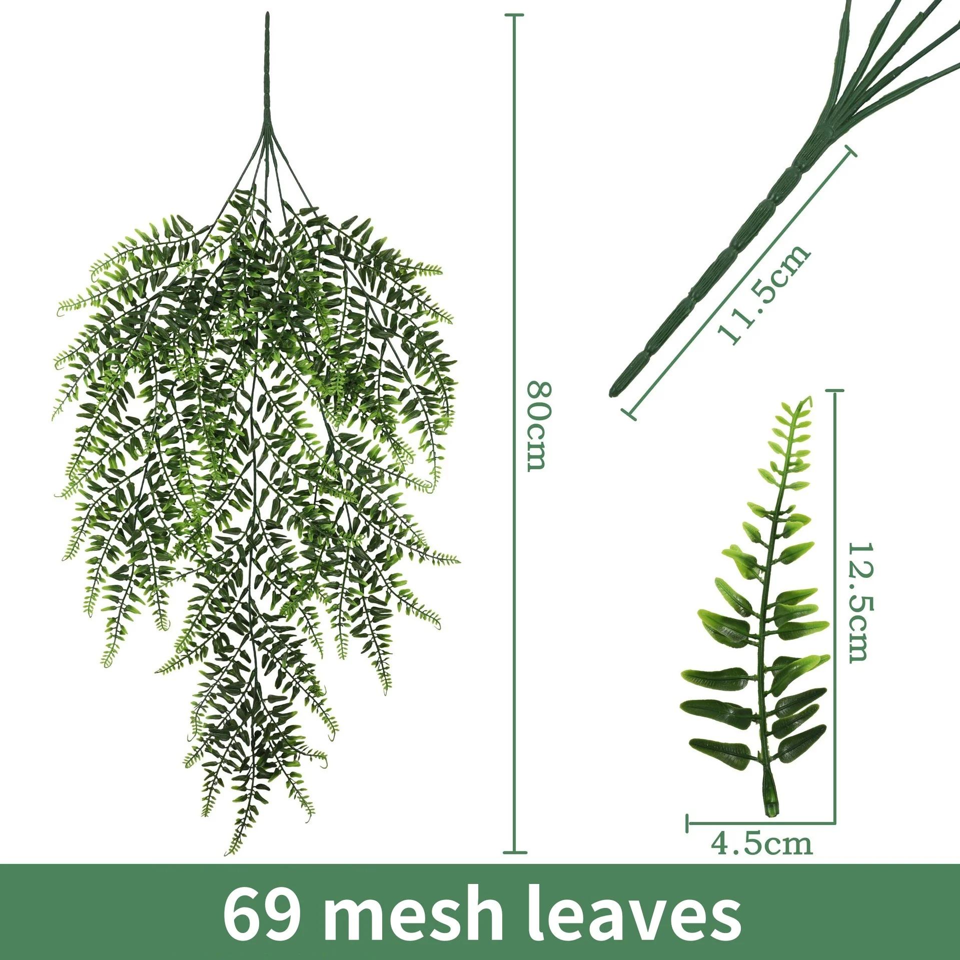 

90 см имитация настенного подвесного персидского листа виноградной лозы полоска искусственные зеленые растения поддельные цветы украшение для свадьбы подвесная лоза 1PCS