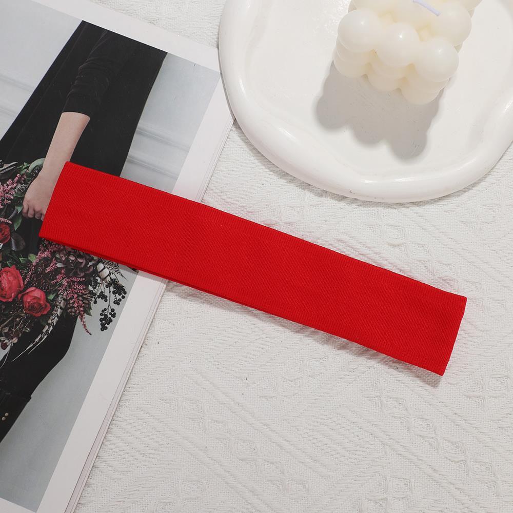 Simple Sports Quick Dry Women Headbands for Women Yoga Non Slip Elastic Cycling Running Exercising Sweatband Workout Turban