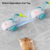 Turbo Tail Cat Toy Interactive Cat Mouse Toy USB Rechargeable Automatic Moving Teaser Toy for Indoor Cats