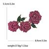 Fashion Accessories, Creative Rhinestone Flower Brooch, Versatile Temperament Celebrity Clothing Collar Accessories