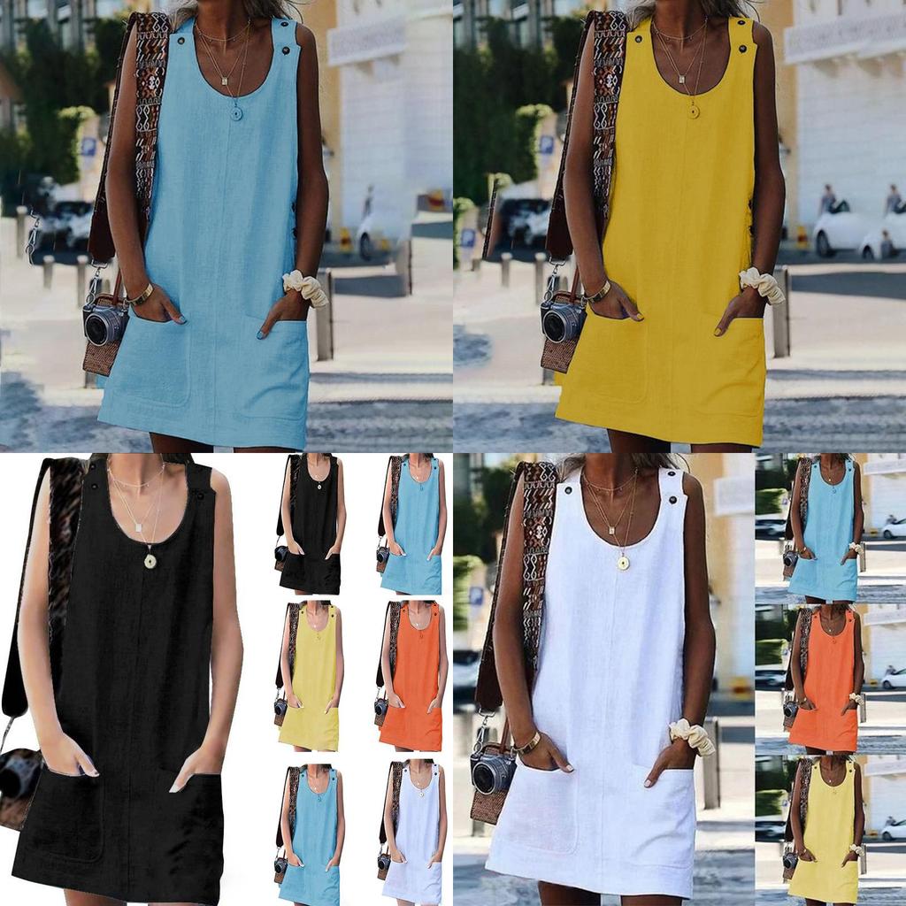 Women Sexy V Neck Sleeveless Pocket Blouse Shirt For Effortless Style And Comfort