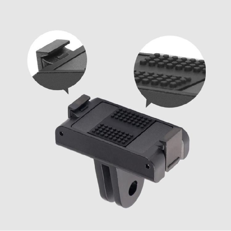 Quick Attach Magnetic Camera Support Adapter Mount Lightweight for Action Camera 5pro/4/3 Travel and Sport Use