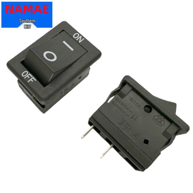 JRA 10T55 Rocker Boat-shaped Power Switch, 2 Pins, 2 Positions, 5A 250V