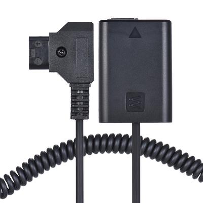 Vinutý kábel s adaptérom D-Tap to Battery s držiakom V pre fotoaparát S ony DSLR