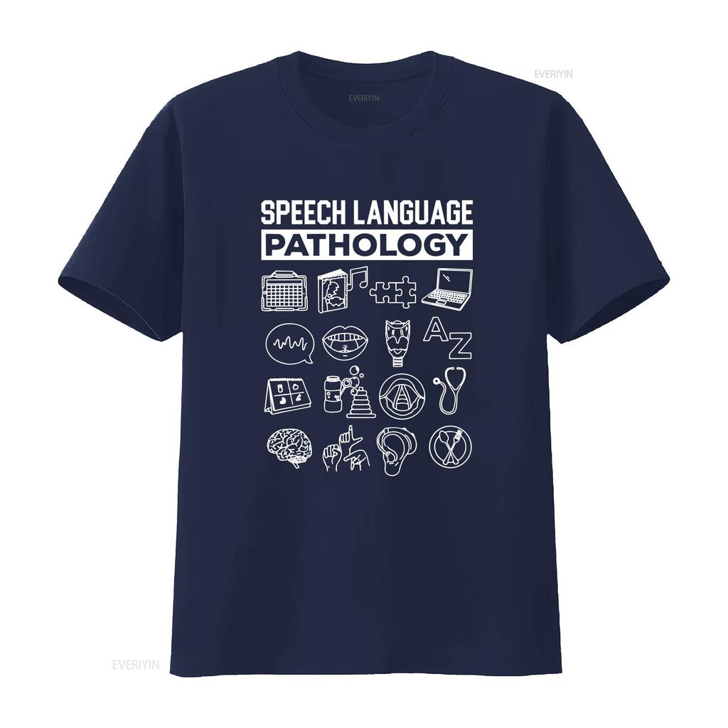 Speech Language Pathology T Shirt SLP PathologisT TherapisT Therapy Future Graduation vintage Washed Casual Stretched