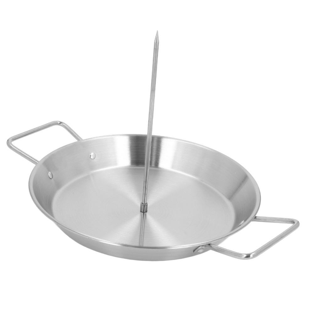 Vertical Style Stainless Steel Skewer Detachable Spikes BBQ Griddle Tool For Al Pastor