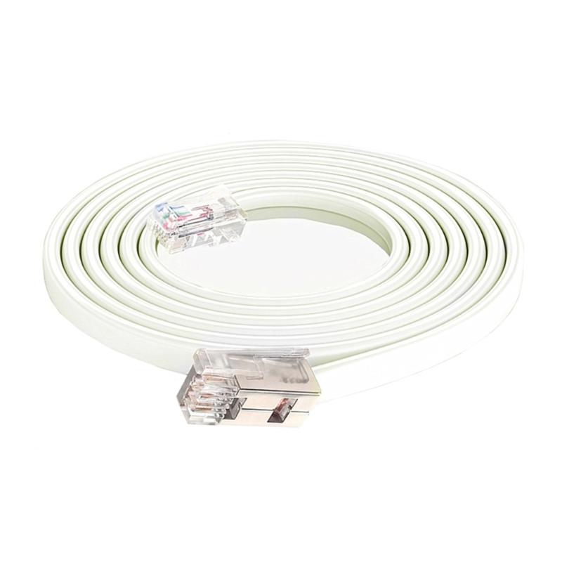 RJ12 To SDL 4P Telephone Extension Cable For Machines Telephone Systems Security Devices With Durability Construction