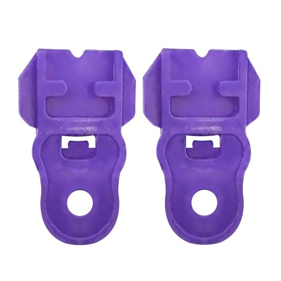 

2 шт. консервные ножи компактный размер гладкие края портативные легкие многоразовые многоцелевые АБС-пластик ручные ручные открывалки для напитков и напитков кухонные принадлежности фиолетовый