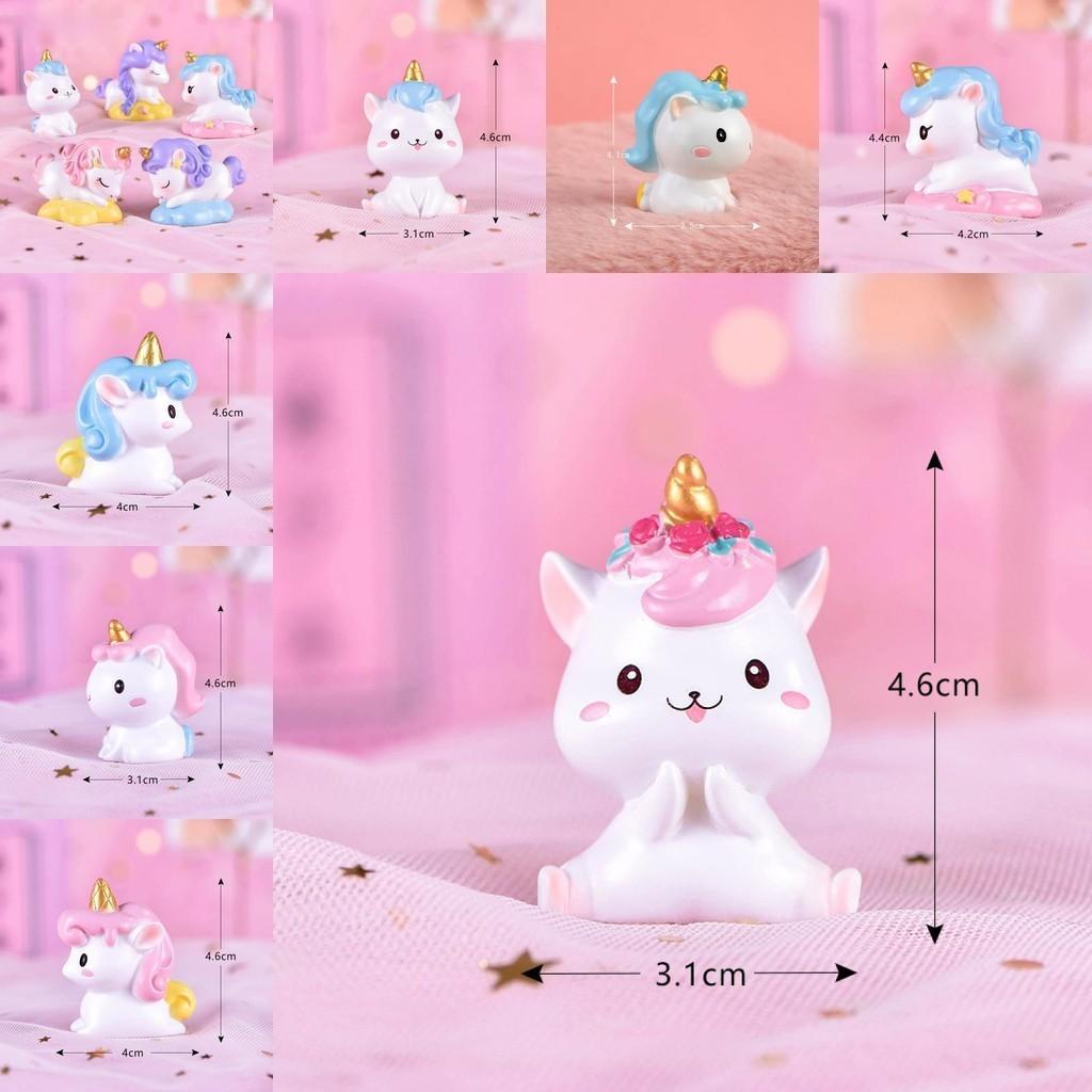 Adorable Unicorn Resin Craft For Cute Home Decor Desktop Garden Micro Landscape