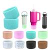2pcs Silicone Cup Bottom Cover Fish Scale Pattern Bottle Bottom Sleeve  Car Cup