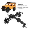 Metal Front Rear Axle Aluminium Alloy High Strength Accurate Stable   Front Rear Bridge Axle for MN MN98 D90 1Celsius12