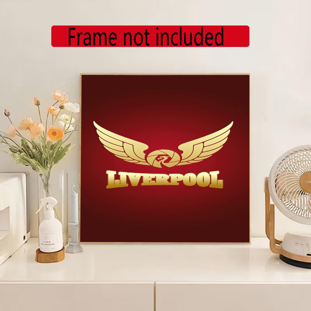 Liverpool Diamond Painting Round Diamond Mosaic Rhinestones Diamond Embroidery Craft Kit Wall Decor Without Frame