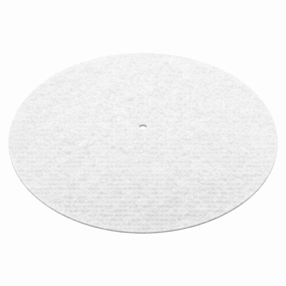 2pcs Round Turntable Platter Mat 3mm Thick Vinyl Record Player Mat  Vinyl Record Player