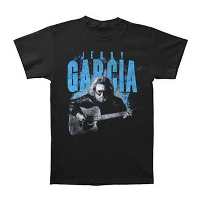 Men's Jerry Garcia Acoustic T-shirt X Black