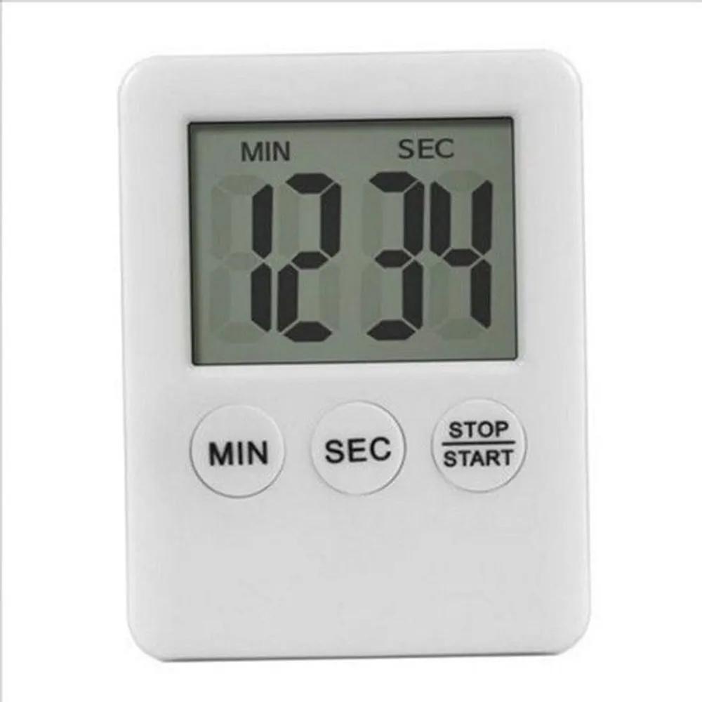 Stopwatch for students studying for exams, exam stopwatch, portable silent stopwatch for study rooms, stopwatch for students studying for exams white