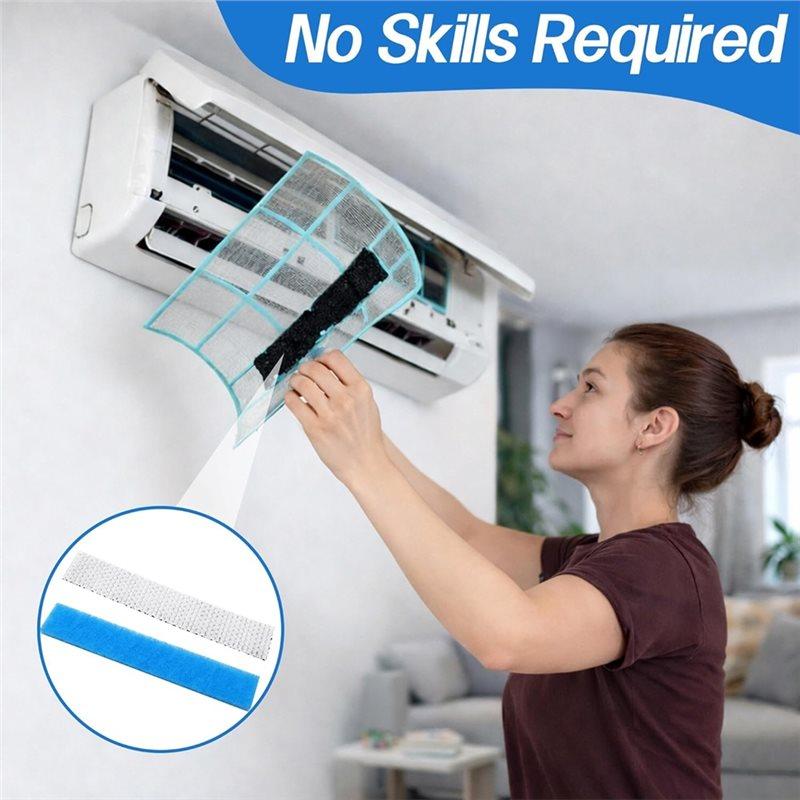 B06B-8 Stück Mini-Split-Filter Luftfilter Ersatz für Fujitsu General UTR-FA16 UTR-FA16-2 Direct Air Filters 7