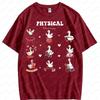 Physical Therapy Valentine Shirt Physical Therapy Tshirt High Quality Cotton Womens Short Sleeve Oneck Breathable Tops
