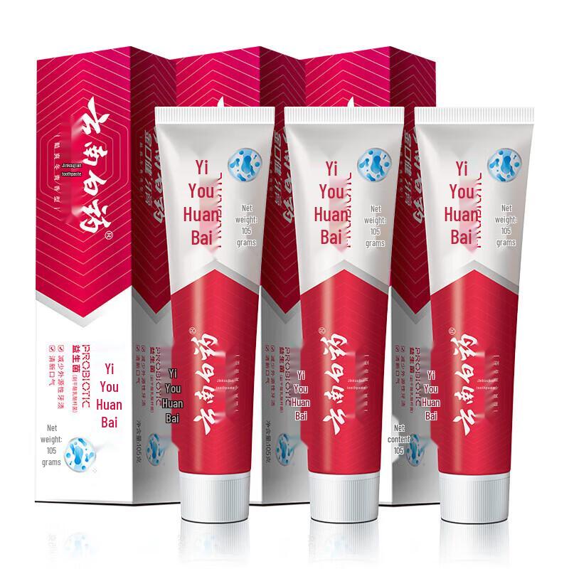 

Yunnan Baiyao Probiotic Whitening Toothpaste