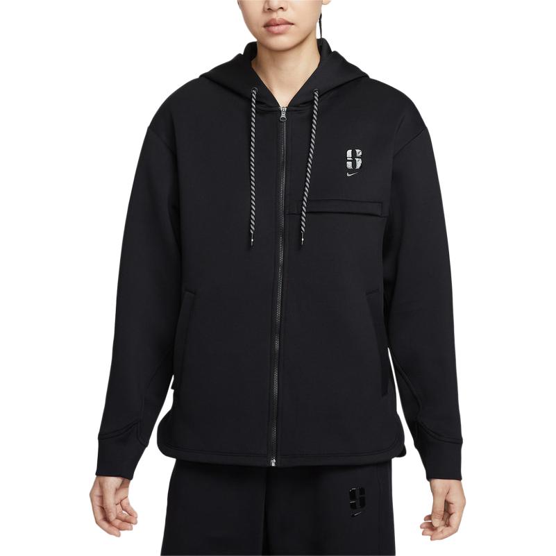 

Nike Логотип Буква Спорт Фитнес Толстовка с капюшоном Куртка с длинным рукавом Женские куртки IH3917-011 M