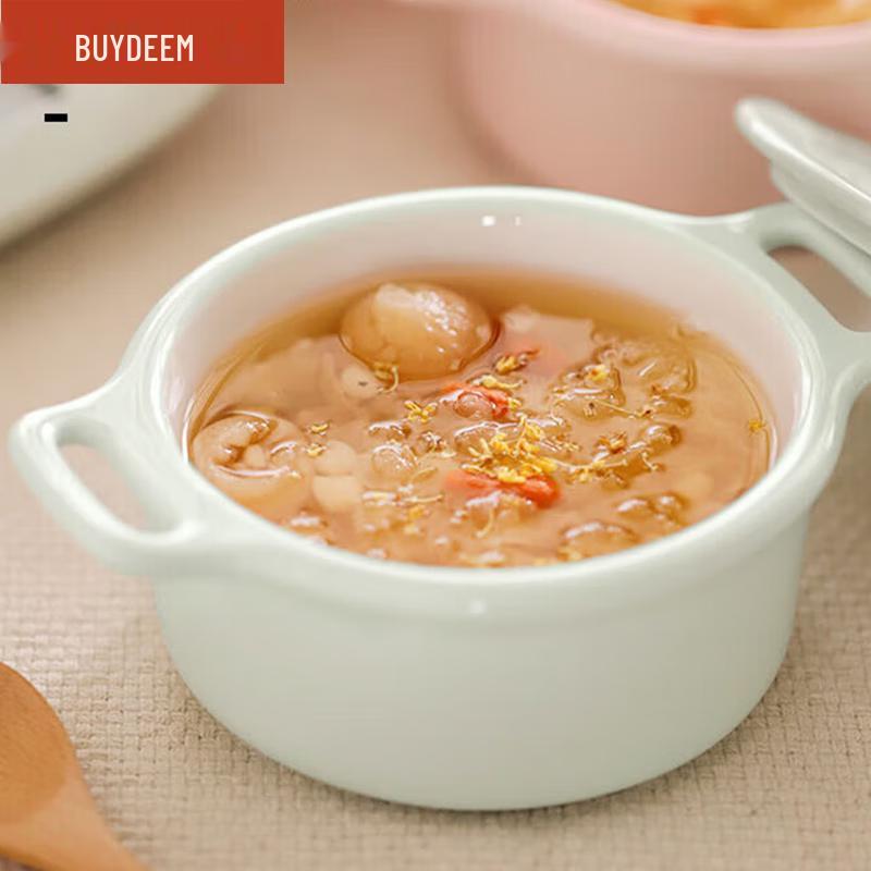 Buydeem Double Handle Soup Bowl