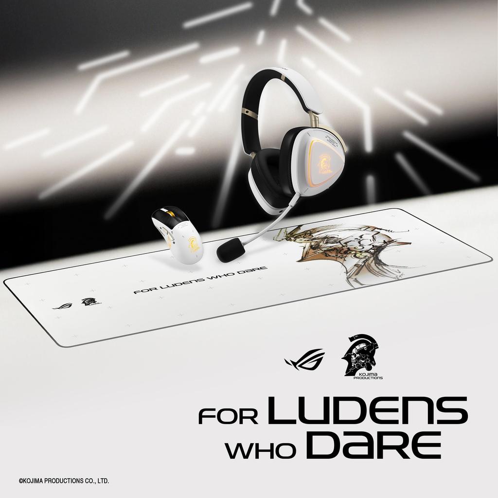 ASUS ROG Delta II-KJP Wireless Gaming Headset 50mm Drivers Bluetooth 2.4GHz Wired Detachable Microphone RGB Light Up to 110 Hours Fast Charging