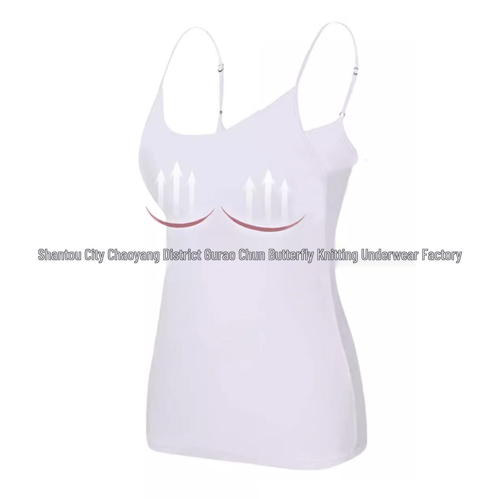 

European Style Loose Sleeveless Vest – Solid Color Camisole for a Simple High-End Look 5XL белый
