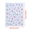 Nail Adhesive Nail Charm Nail Art Accessories Laser Flower Nail Sticker Nail Art Decoration Relief 3D Sticker