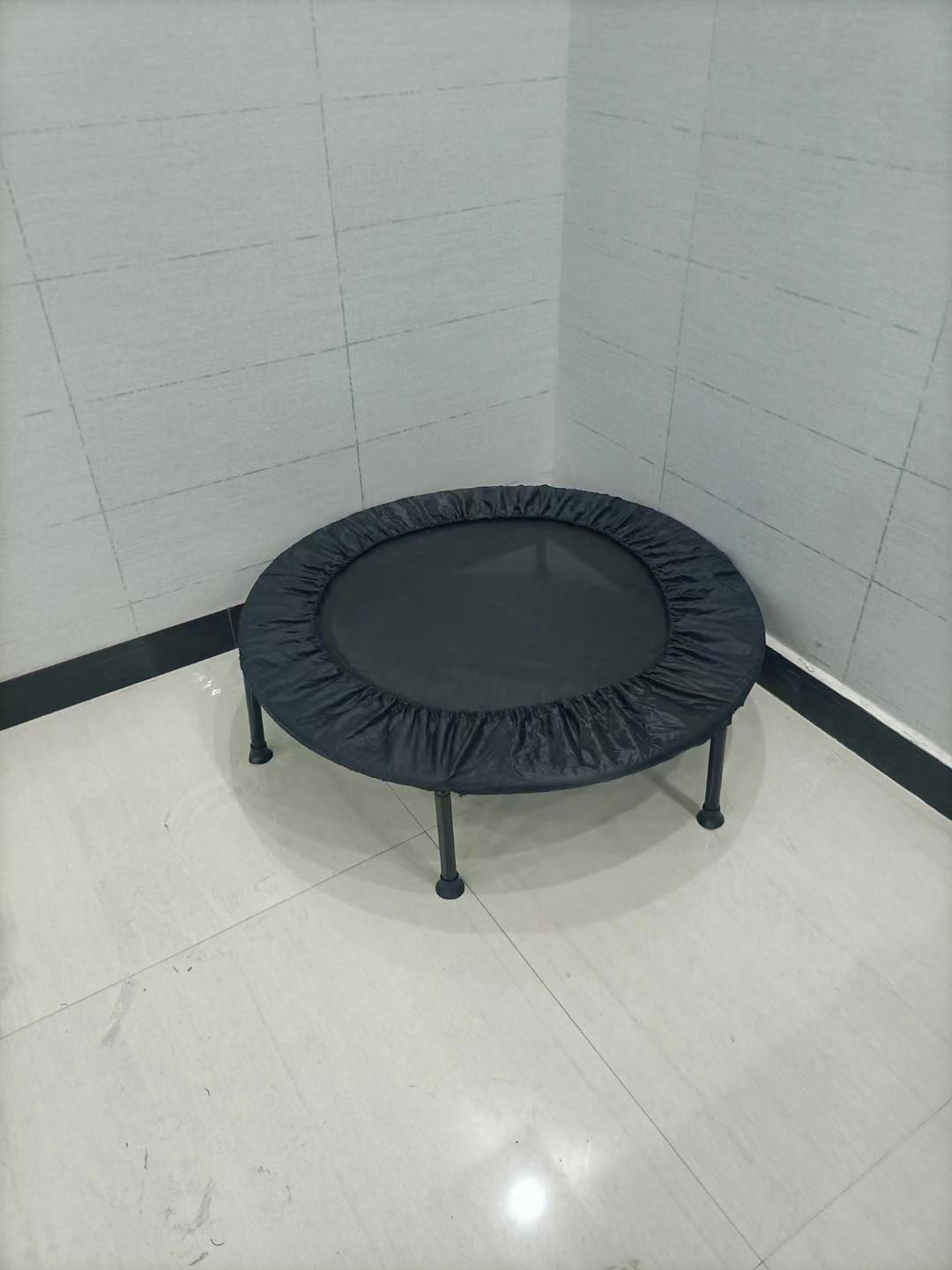 Indoor Trampoline for Kids & Adults: Compact Bouncing Bed for Home Use