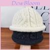 Gorro de Tricô Tradicional Para Homens e Mulheres Gorro Quente de Inverno Com Pompons Para Uso Casual