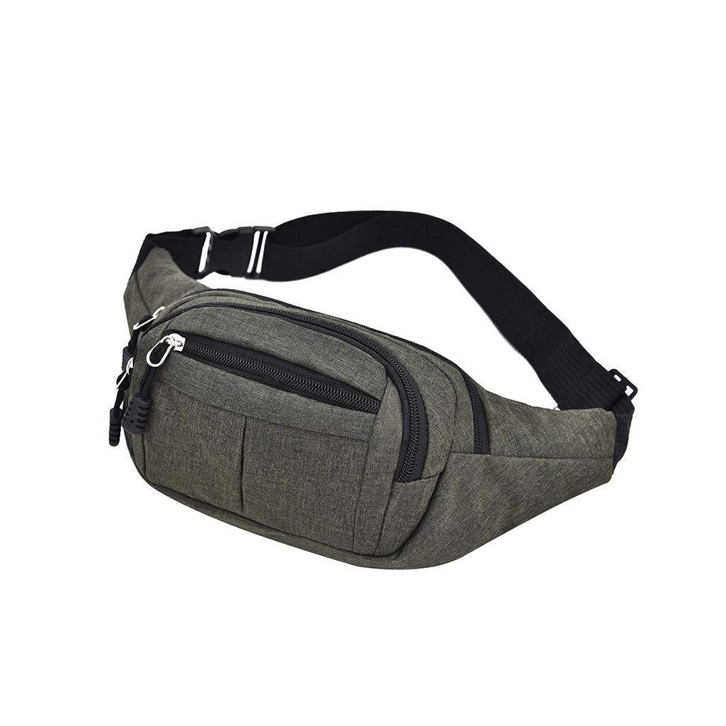 Oxford Cloth Men Waist Bag Adjustable Casual Replacement Fashionable Portable Travelling Bags Pouch Pocket Gift