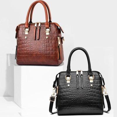 Dámská kabelka Dámská kožená taška přes rameno Vintage kabelky Dámské Vintage Bolsa Feminina Velkokapacitní Casual Tote Bag