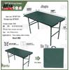 Gengtu Outdoor Folding Blow-Molded Table (120x60cm) with Tablecloth