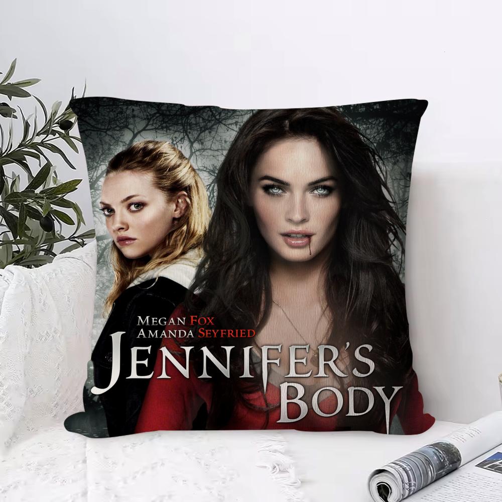 Cushion Cover Anti-dustmite Pillowcase Invisible Zipper Silky Short Plush Sofa Cushion Cover Weird Expression Doodle