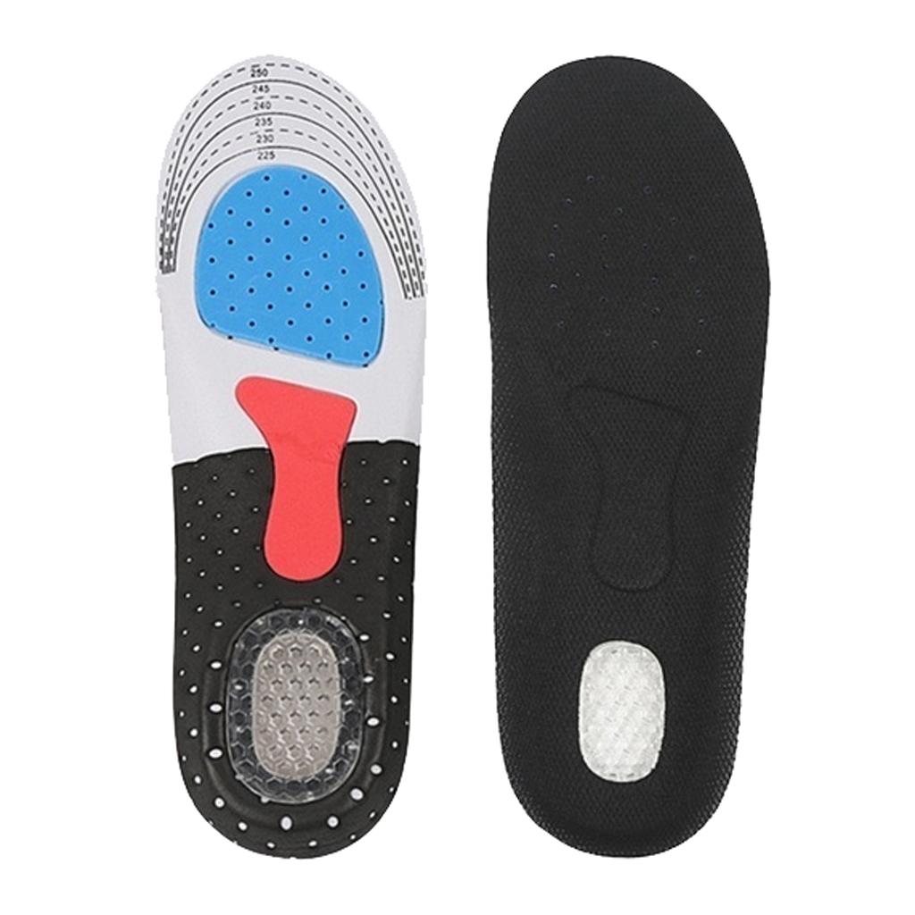 1 Pair Orthotic Support Insoles, Shock Absorption Gel Pad