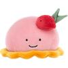 Jellycat Fun Food Collection Exquisite French Mousse Pink Doll Plush Doll 5cm Height