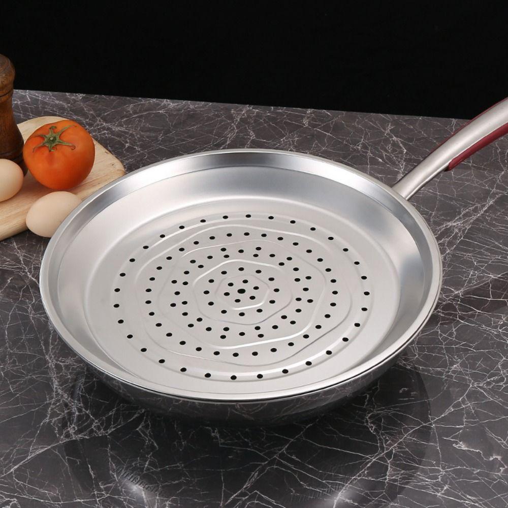 Zesílený parní tác do woku 32-38 cm Odolný parní stojan Kuchyňské doplňky na vaření