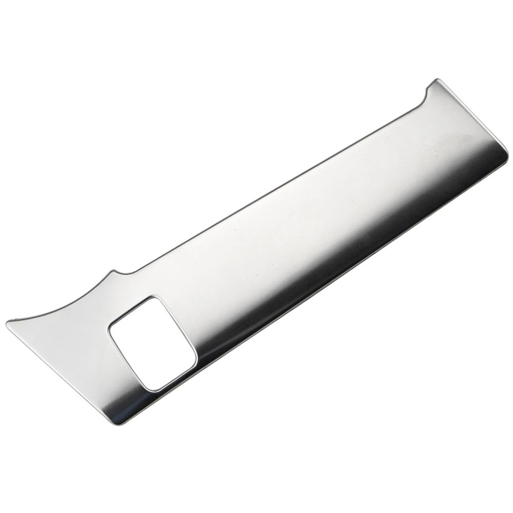 

Наклейка-накладка из нержавеющей стали на панель кнопки переключателя фар для Nissan Kicks 2017 - серебряный