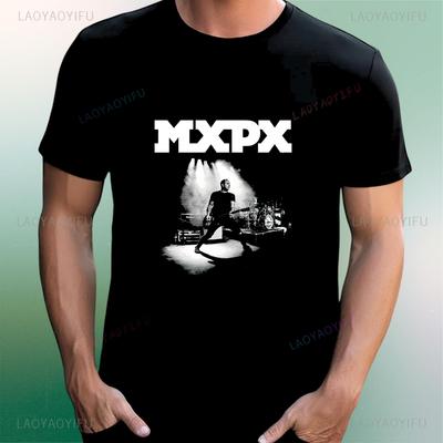Retro Trend MxPx - Punk Band Music Style, Casual and Fashionable, Loose Fit, Men's and Women's