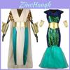 Disfraz de Faraón Egipcio Para Adultos Exquisita Tela de Poliéster ¡Perfecto Para Halloween Cosplay! Caracteres)