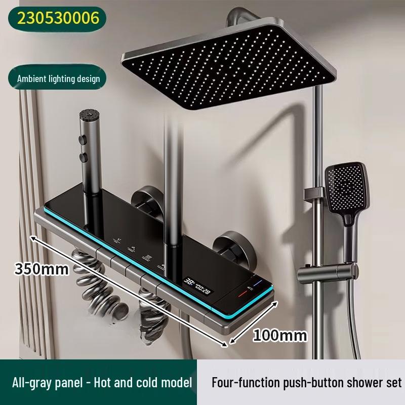 LANGZHIWEN Pressurized Shower Head Set