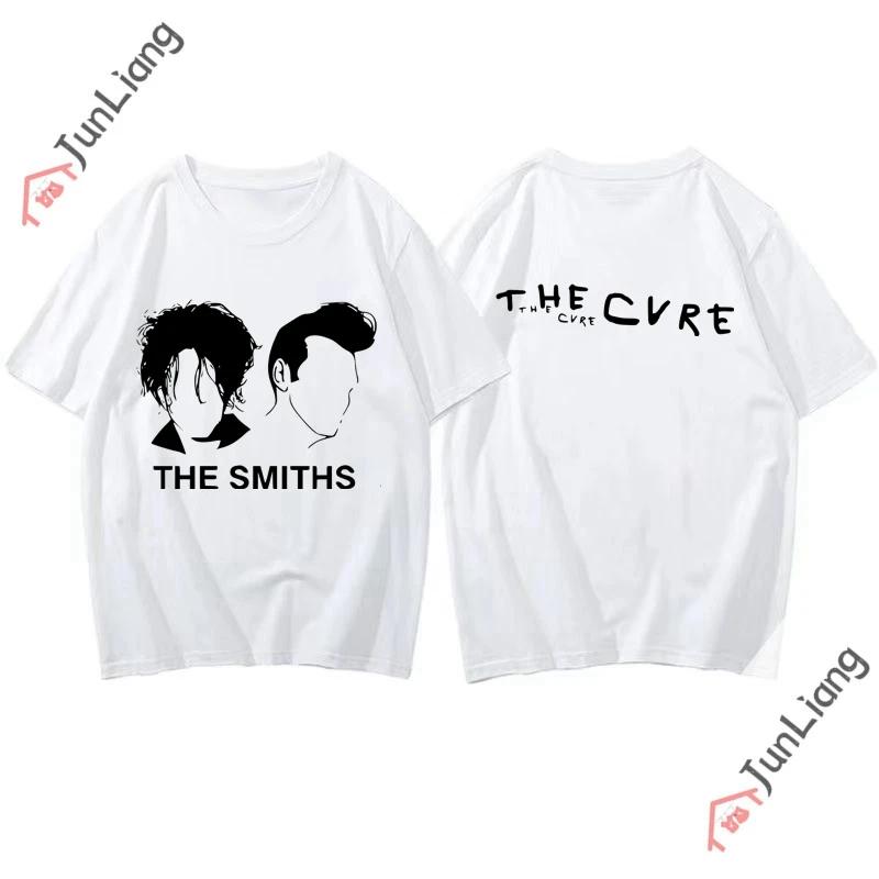 Robert Smith Cure Musikband Y2K Queen Sommer Top T-Shirt Tumblr Custom Harajuku Smith T-Shirt