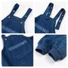 Volunboy Baby Lang Cord Samt Uni für Jungen und Mädchen mit Größe Overalls, Hosen, Einteiler Strampler, Farbe, Niedlich, Herbst/Winter, (Blaue Taschen, 90)