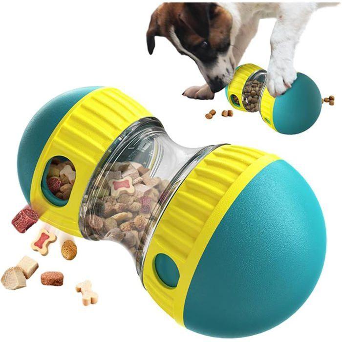 Jouet Intelligent pour Chien,Balle Interactive et Alimentation Lente,Favorise la Digestion et Le Plaisir,Idéal ve JOUET A FRIANDISE