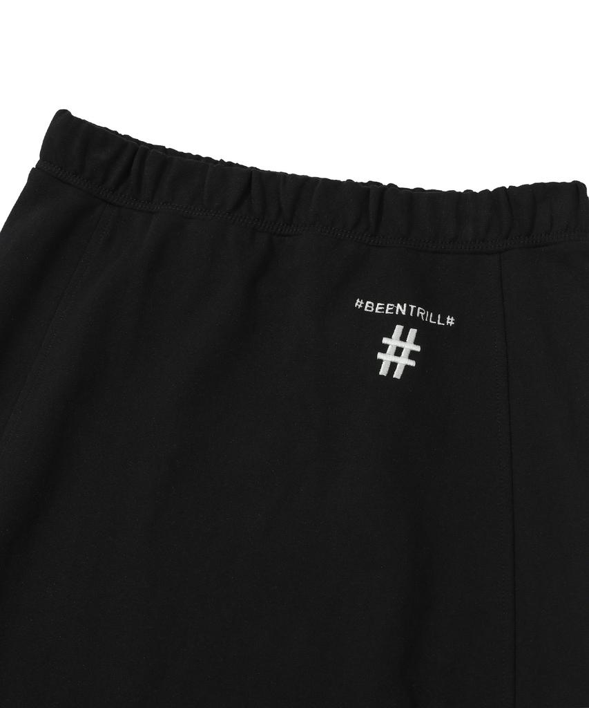 Vintril New York Lemon Slim Long Skirt (Black)