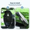 Motorcycle Folding Seat Cushion Cover Thermal Insulation Sun Protection Seat Cover Waterproof Dry Wet Separation Cushion