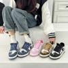 Spring and Autumn Fashion New Comfortable Breathable Platform  Lace-up Round Toe Sports Shoes Zapatos Mujer