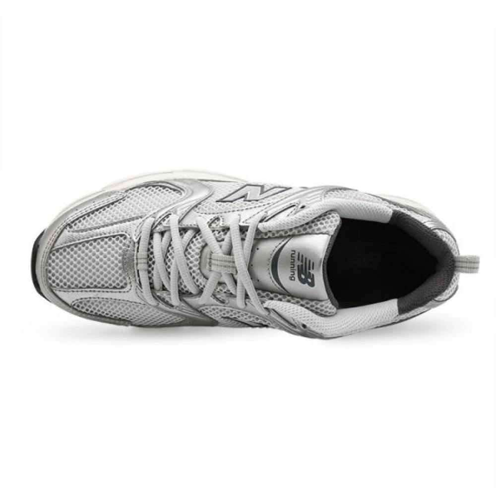 New Balance Unisex 530 Sneaker Grau Silber Metallic Mr530lg